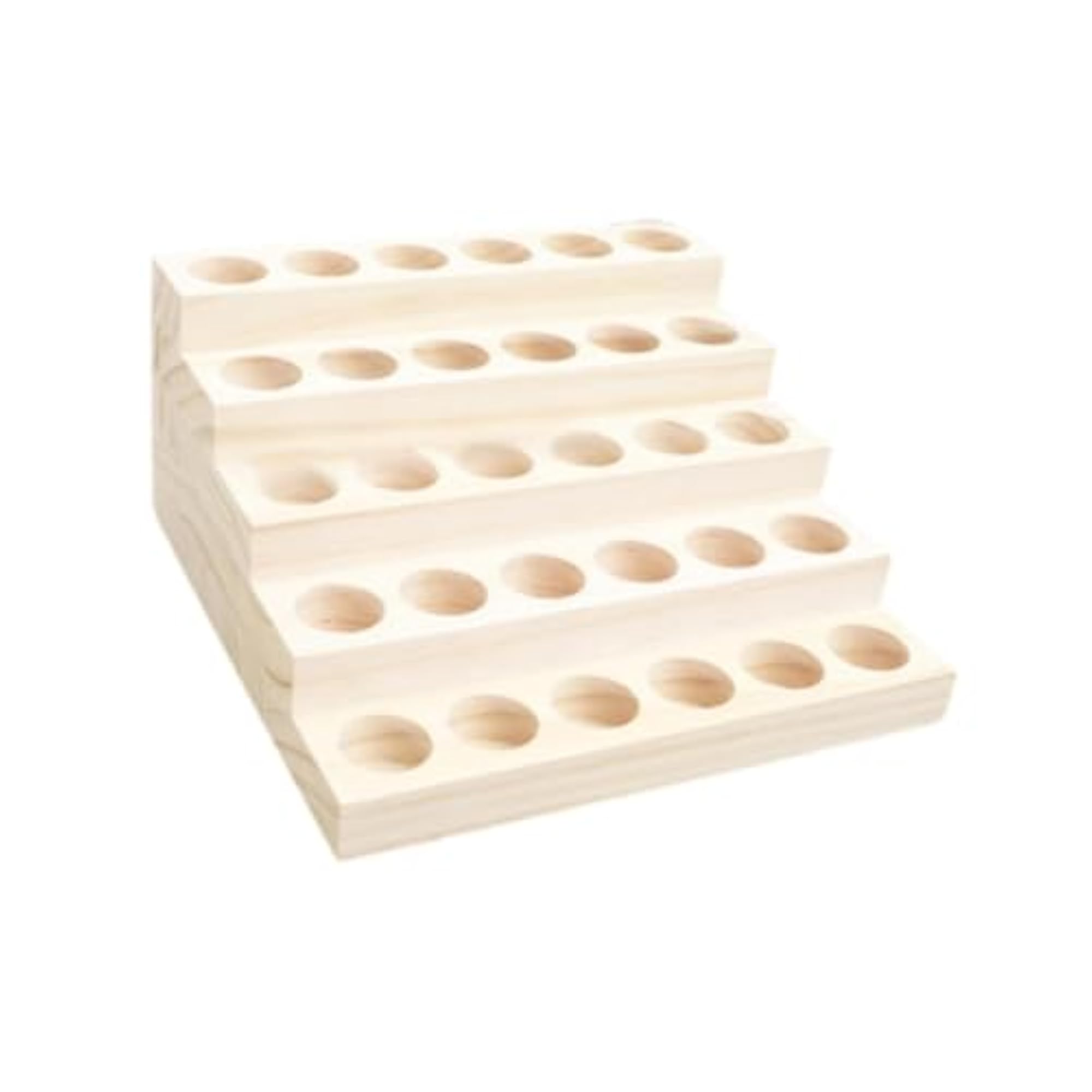 Wooden Essential Oil Display Holder Table